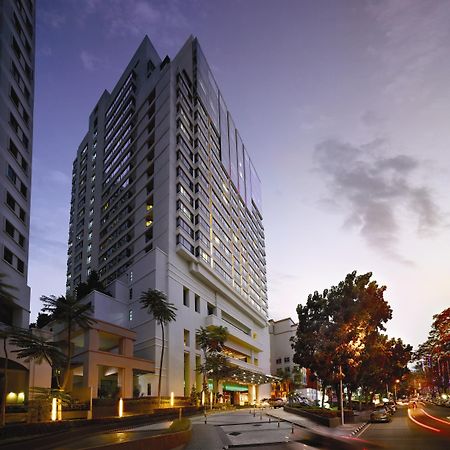 G Hotel Gurney George Town Exterior photo The hotel at night